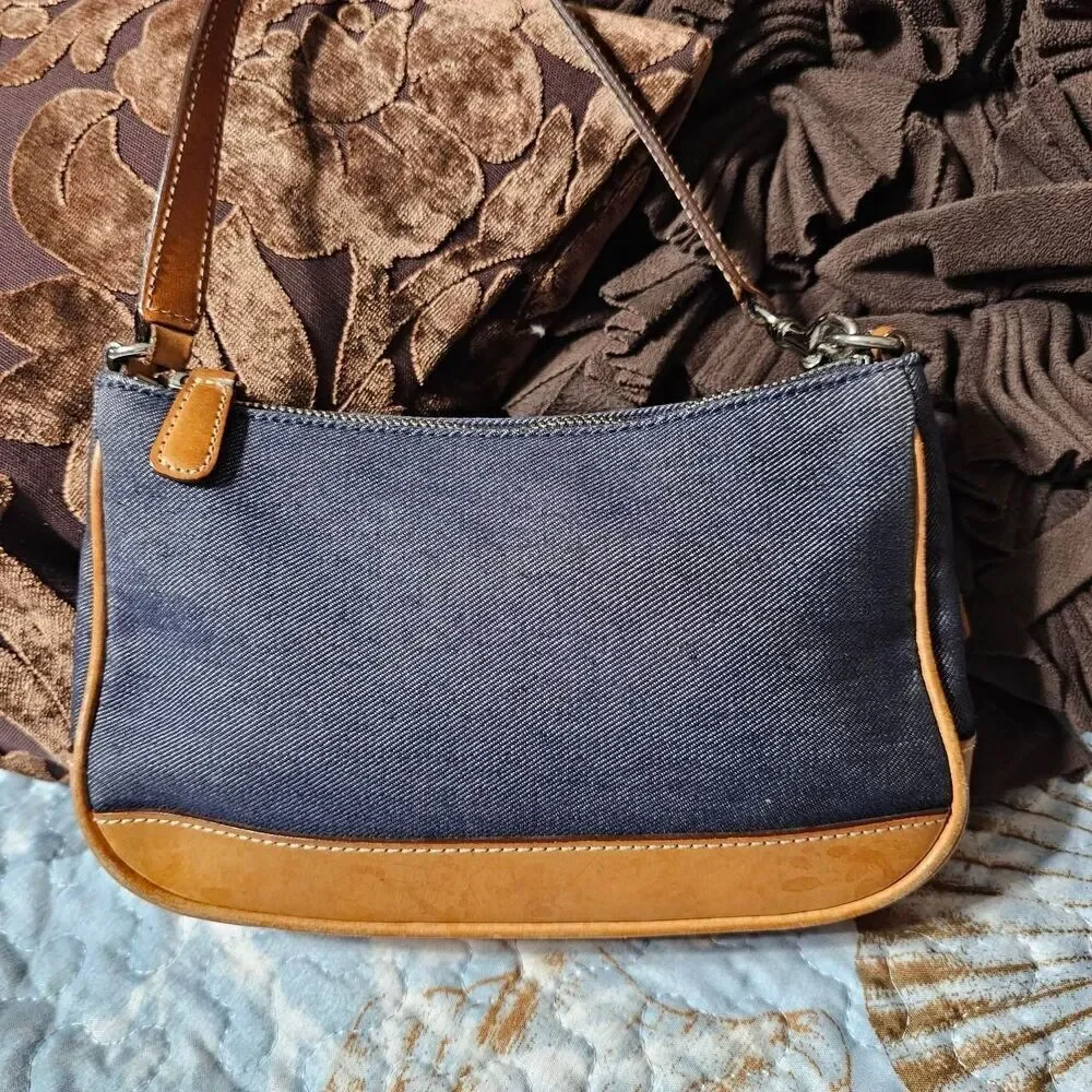 2002 denim y2k coach demi